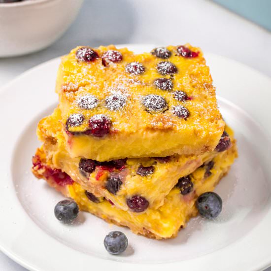 Lemon Blueberry Bars