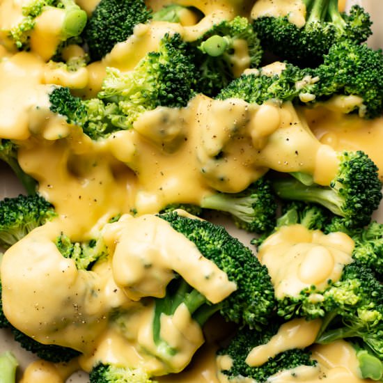 cheese sauce for broccoli