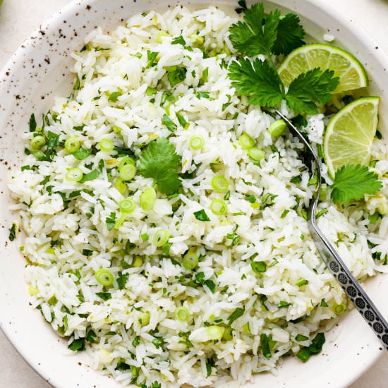 Cilantro Lime Rice