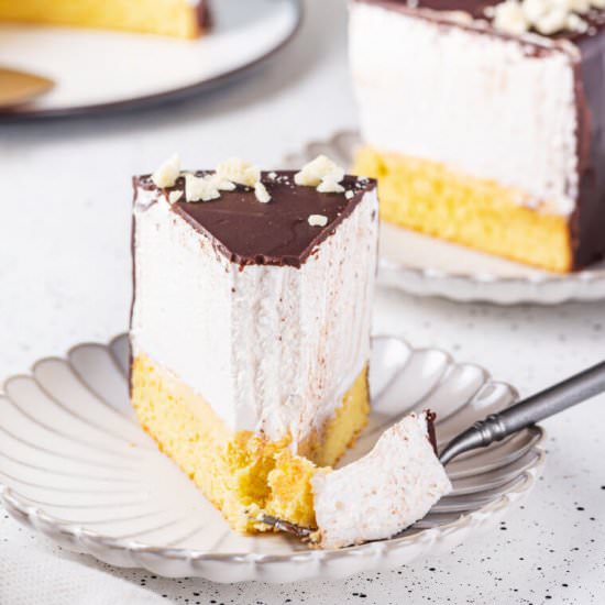 Russian Birds Milk Cake