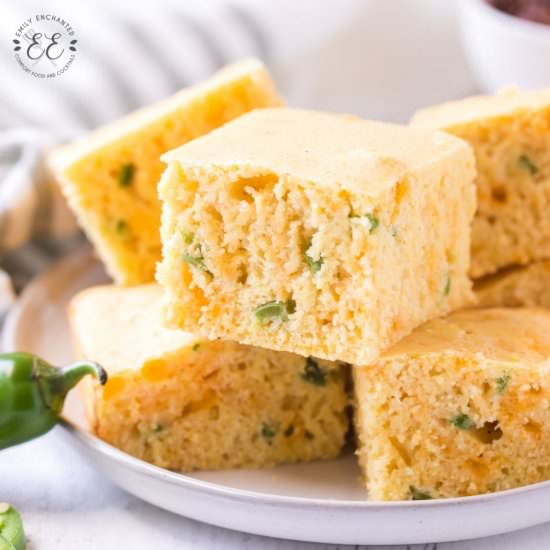 Cheddar Jalapeno Cornbread