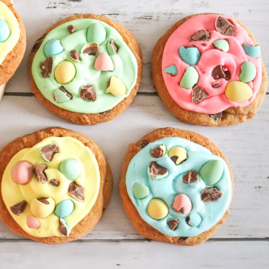 Easter Chocolate Chip Cookies