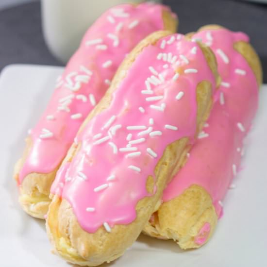 Easter Eclairs