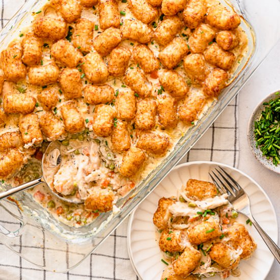 Chicken Tater Tot Casserole