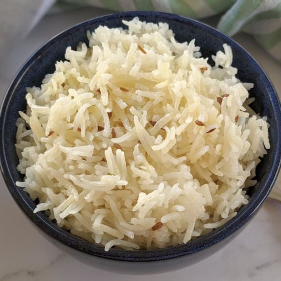 Jeera (cumin) rice