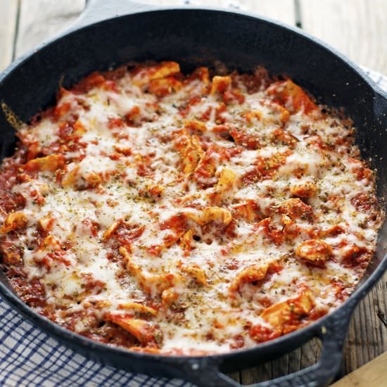 Skillet Pizza Chicken