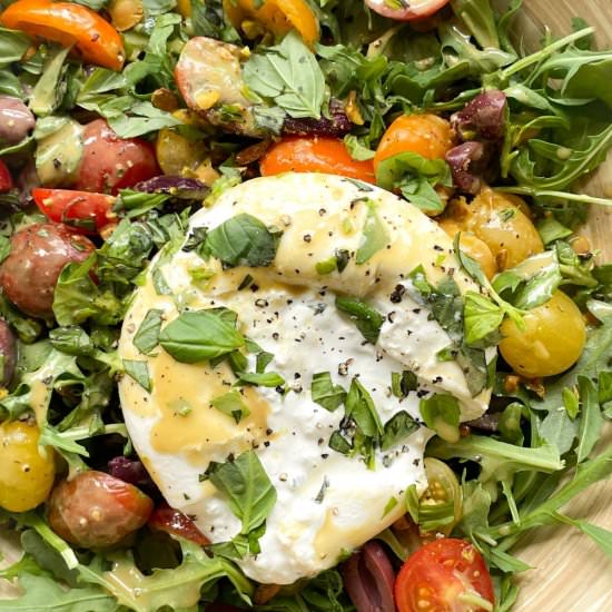 Burrata Arugula Salad