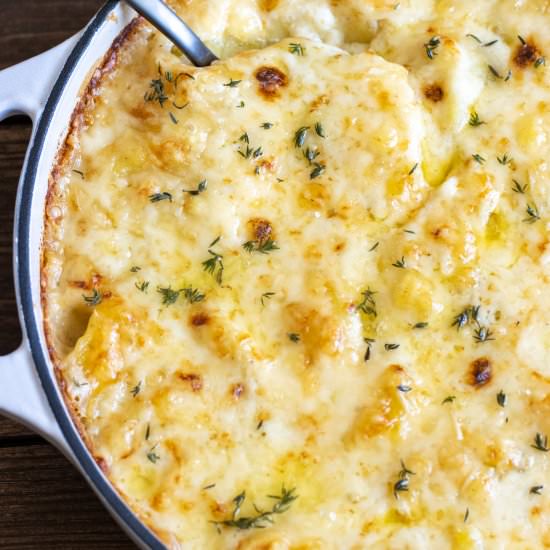 Gruyére Potatoes Au Gratin