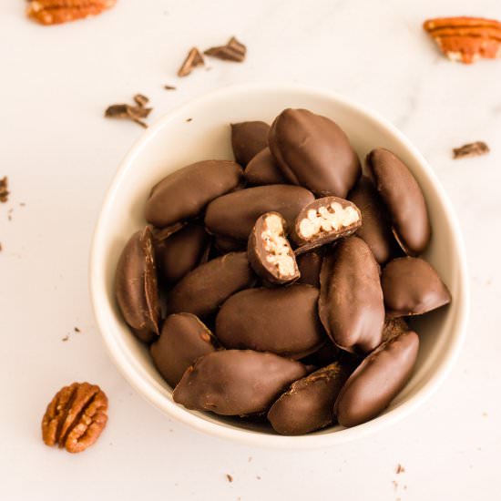 Chocolate Covered Pecans