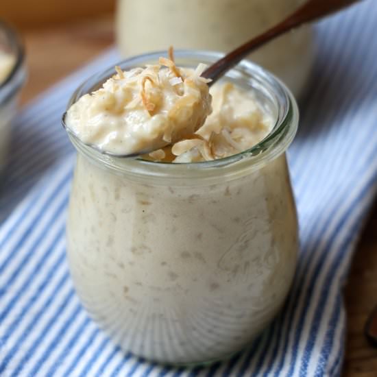 Coconut Rice Pudding