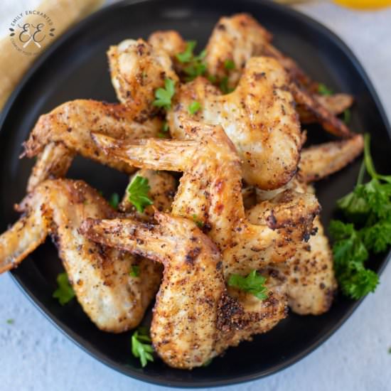 Air Fryer Lemon Pepper Wings