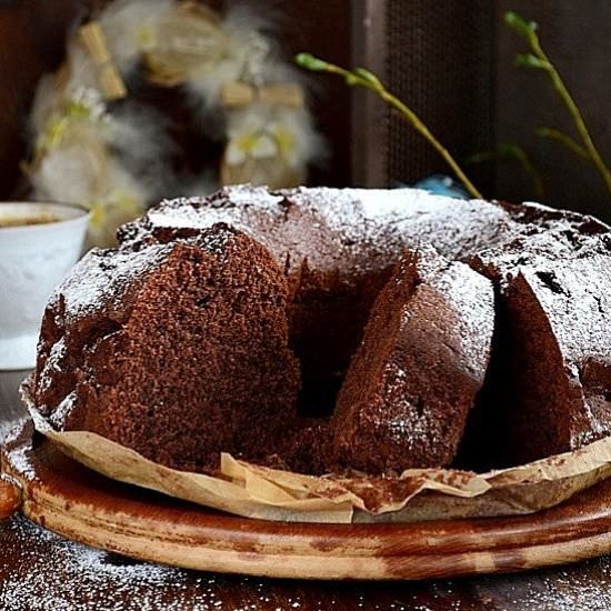 Brownie bundt cake
