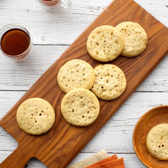 Homemade Crumpets