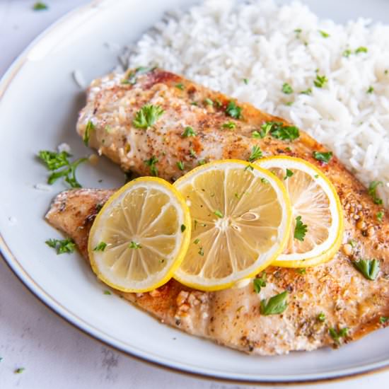 Garlic Lemon Tilapia