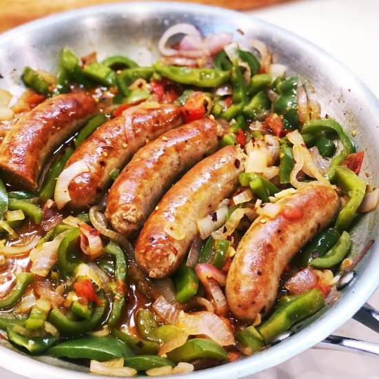 Sausage and Peppers