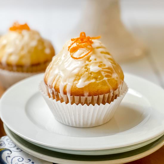 Orange Yogurt Muffins