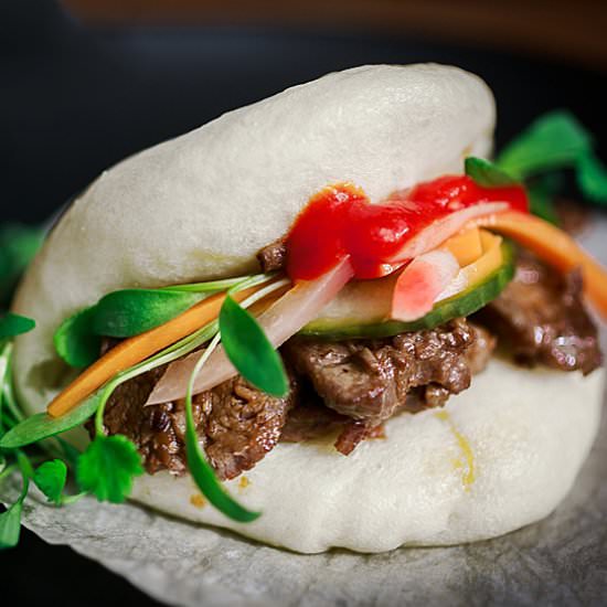 Spicy Beef Bao