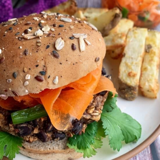 Vegan Bahn Mi Burgers