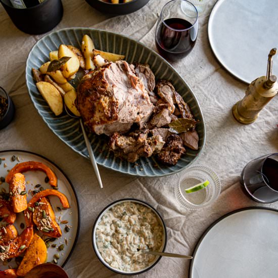 Spiced Lamb and Potatoes