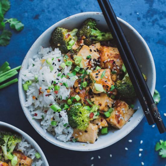 Takeout-Style Tofu and Broccoli