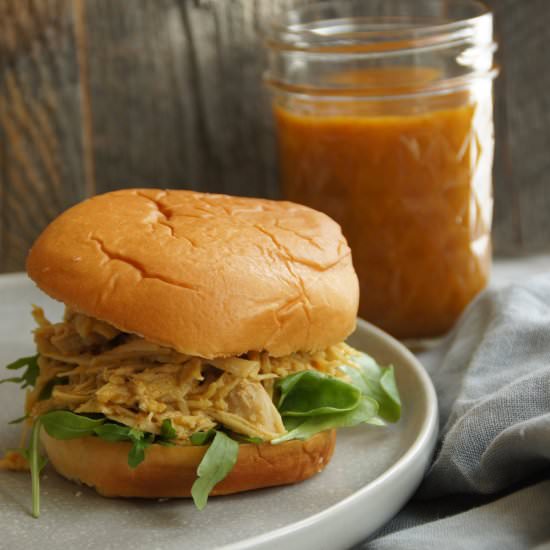 Carolina Mustard BBQ Sandwich