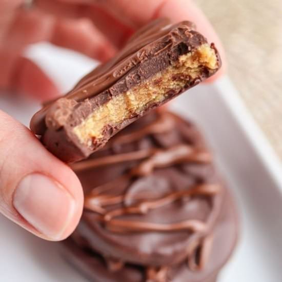 Healthier Peanut Butter Eggs