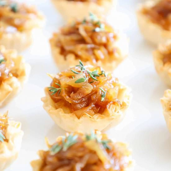 Caramelized Onion Tartlets