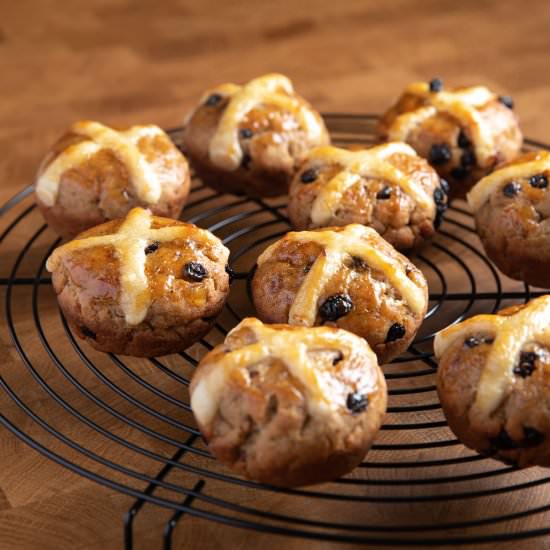 Hot Cross Buns (GF & VG)