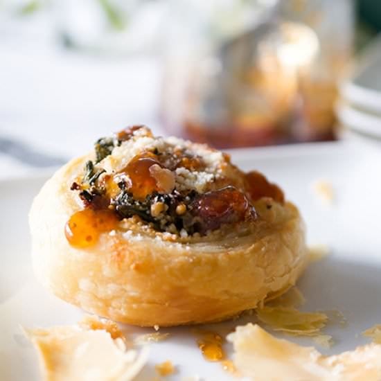 Prosciutto + Parm Brunch Rolls
