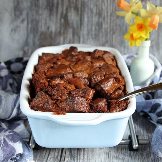 Chocolate Bread Pudding