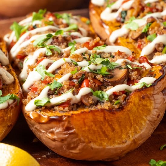Stuffed Butternut Squash