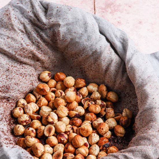 How to roast hazelnuts