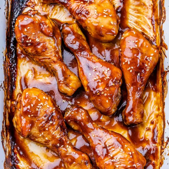 HONEY BAKED CHICKEN DRUMSTICK RECIP