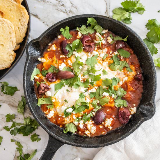 Stovetop Shakshuka for One