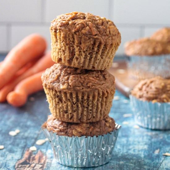 Vegan Carrot Muffins