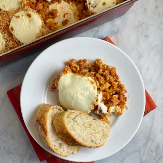 Farro & Cauliflower Parmesan