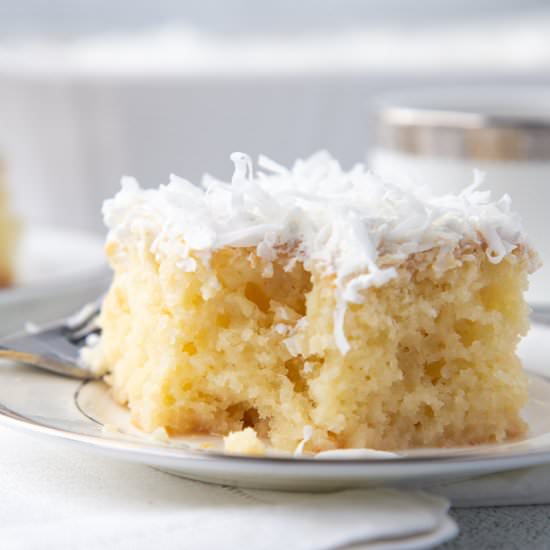 Coconut Poke Cake