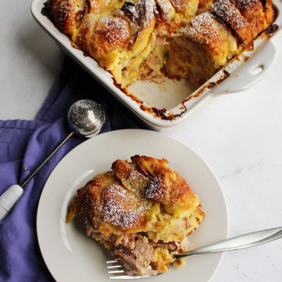 Monte Cristo Brunch Bake