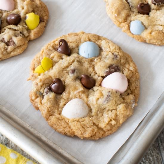 Cadbury Egg Cookies