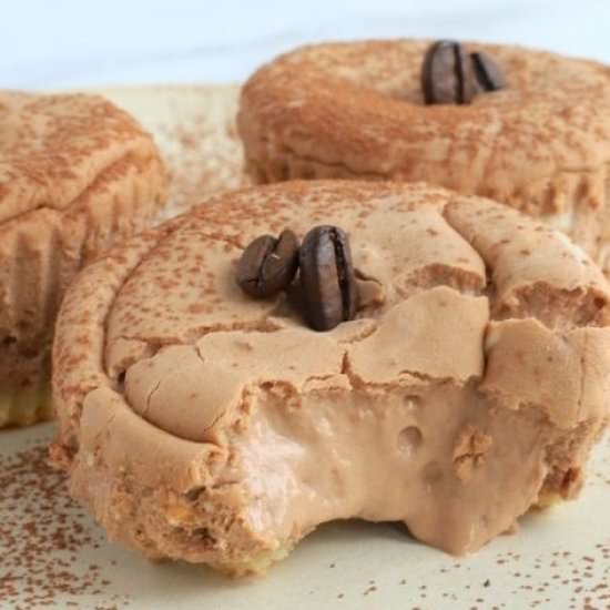 Mocha Low Carb Mini Cheesecakes