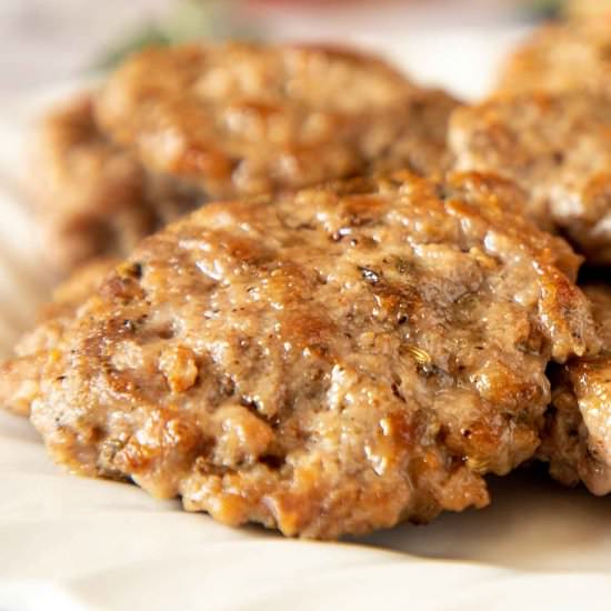 Homemade Breakfast Sausage Patties