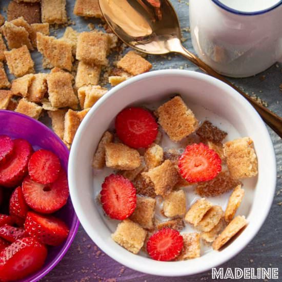 Keto cinnamon cereal