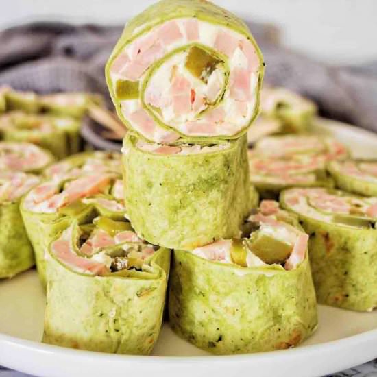 Ham Cream Cheese Roll Ups