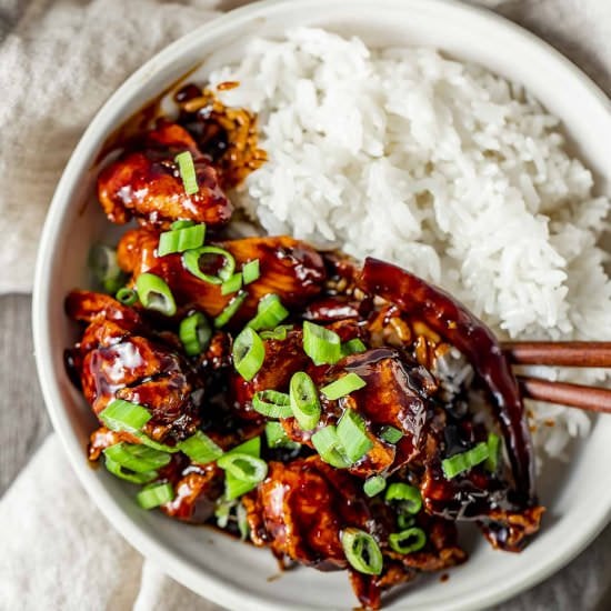Air Fryer General Tso’s Chicken