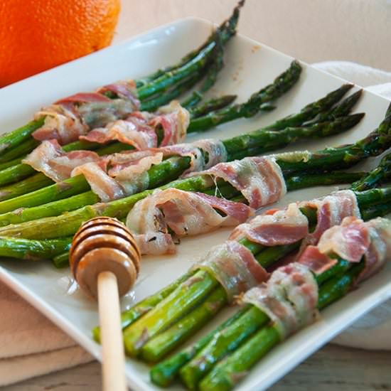 Pancetta Wrapped Asparagus