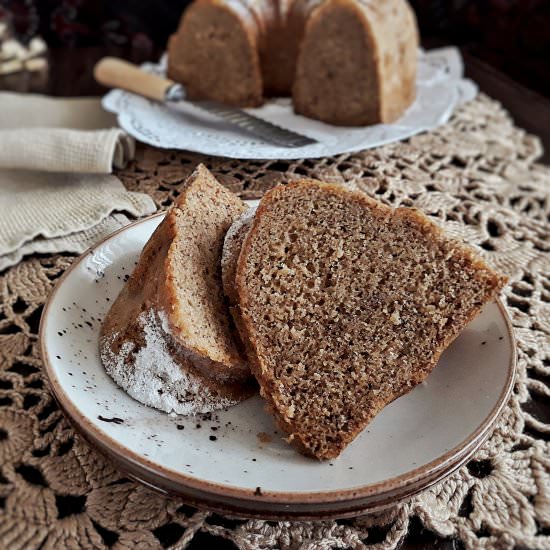 STEAMED BANANA CAKE