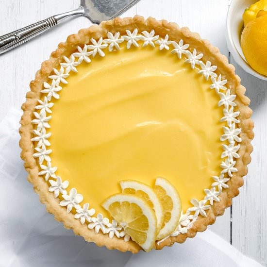 French Lemon Curd Tart