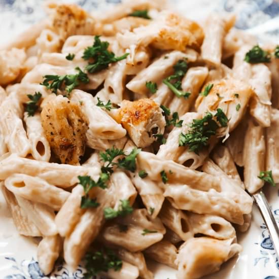 Creamy White Sauce Pasta