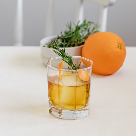 Maple & Rosemary Cocktail
