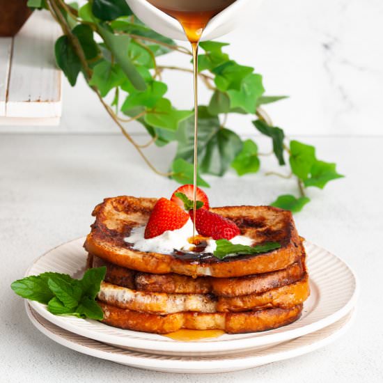 Easy Egg White French Toast